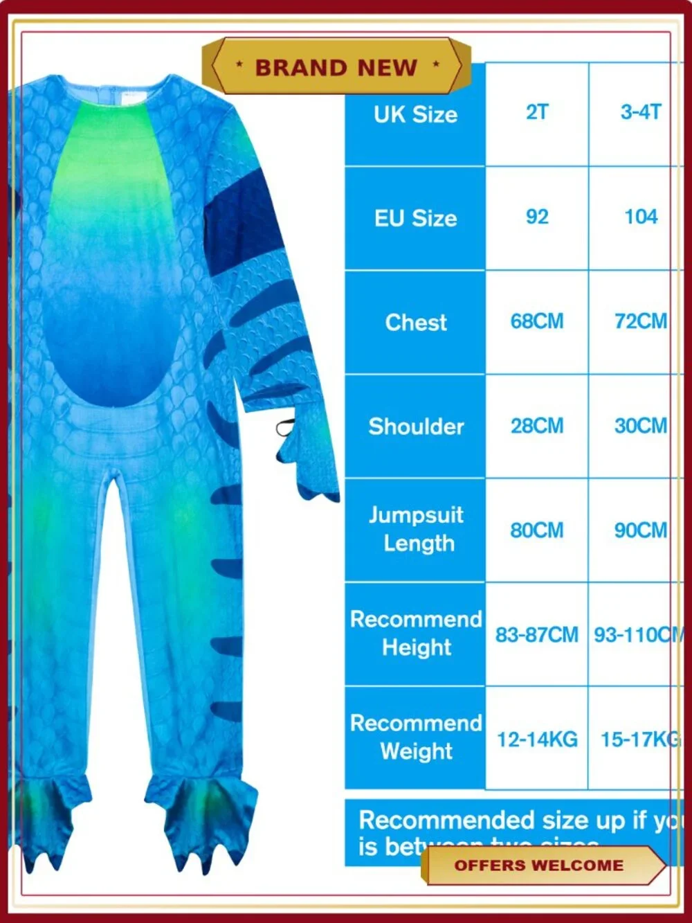Toddler Dinosaur Costume Kids T-Rex Dress Up Halloween Dino Jumpsuit